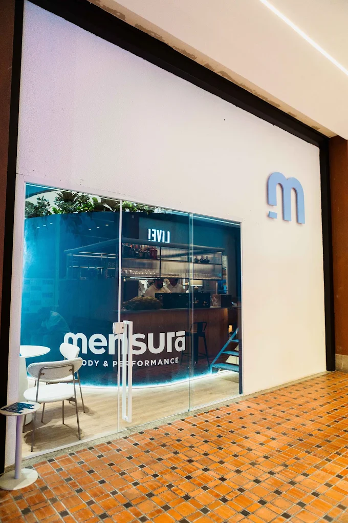 Fachada da Clínica Mensurá no Shopping Pátio Praia, Praia do Canto
